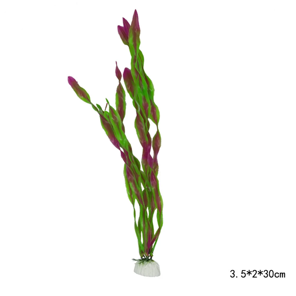 

10pcs Simulation Aquatic Plants for Aquarium Fish Tank Decoration Artificial Grass Lifelike Safe Easy Cleaning Pet Supplies