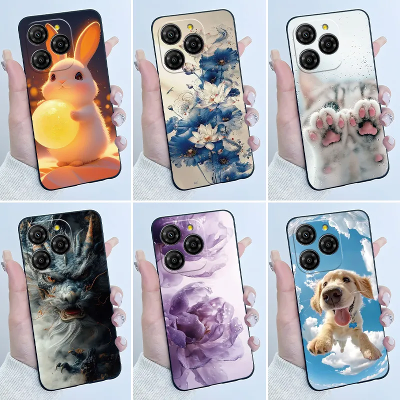 

For Blackview Shark 9 5G Case Shark9 Luxury Fashion Silicone Shockproof Phone Back Cover For Black view Shark 9 Cases Shell Capa
