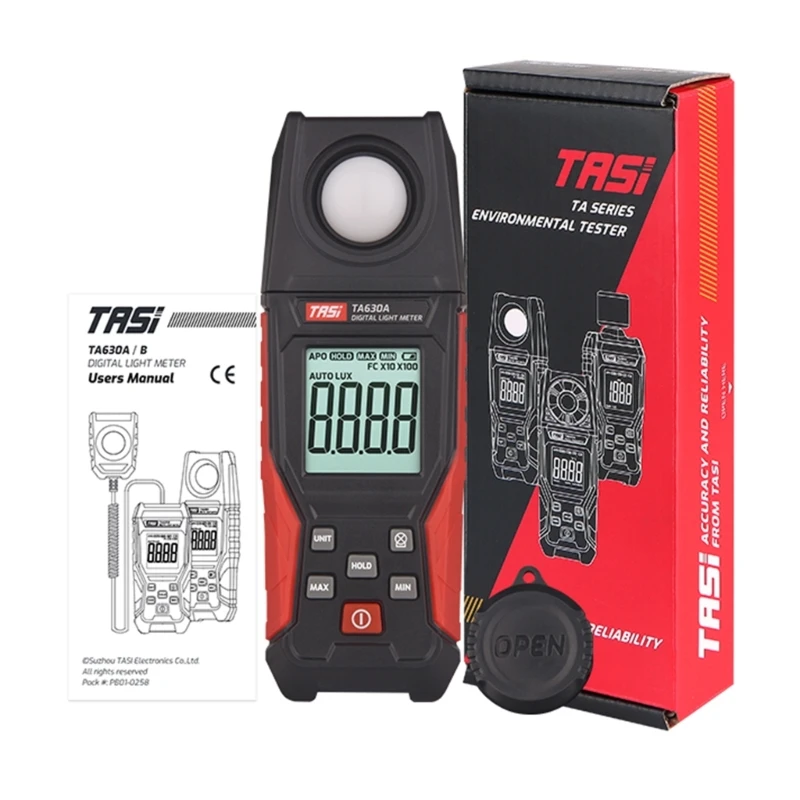 조명 엔지니어링 디지털 Luxometer 전문 휴대용 조도계 고정밀 Luxmeter 조도계 Dropship