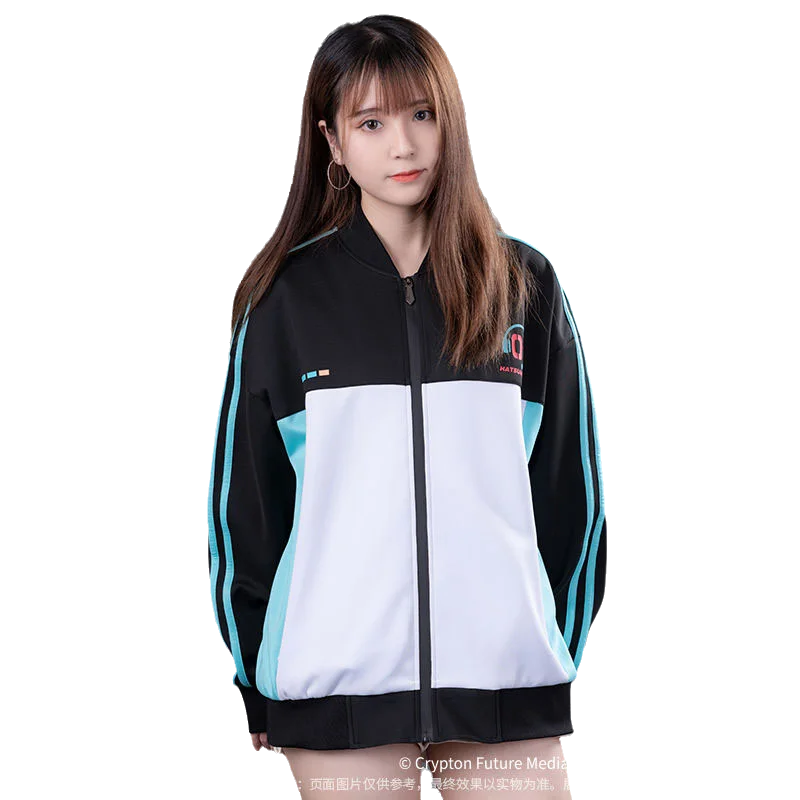 Hatsune Miku Esports Heart Jacket Animation Peripheral Loose Casual Comfortable Versatile Large Size Men\'s Women\'s Jacket