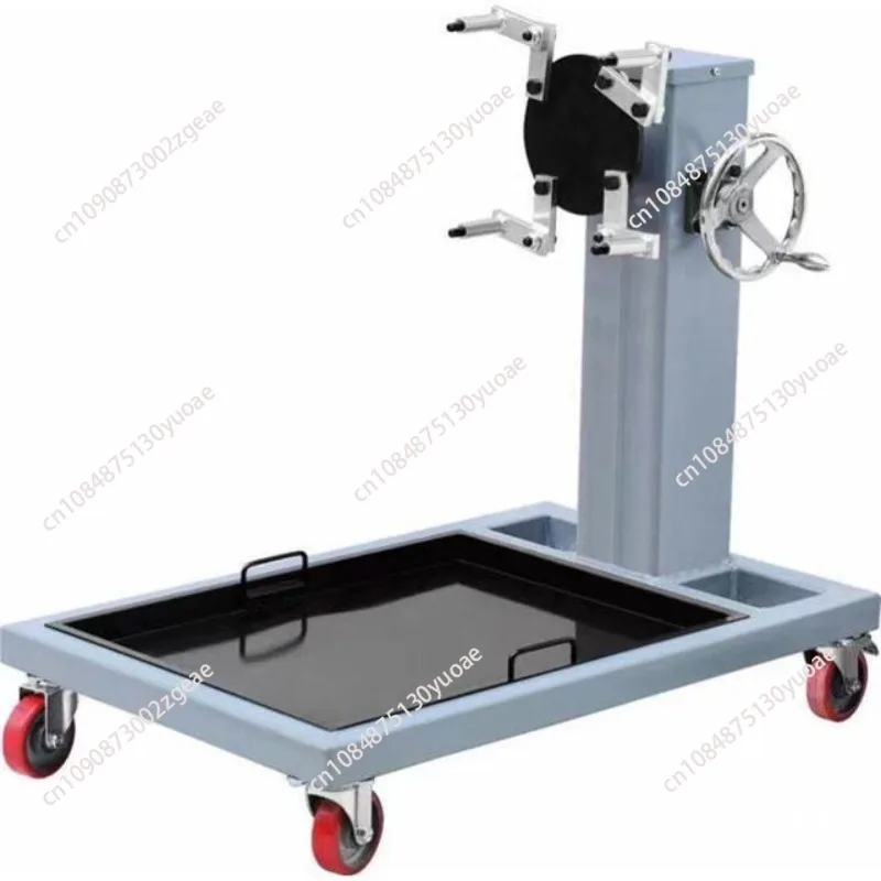 Heavy-duty engine and transmission flip bracket - 360 ° rotating table for repair and disassembly