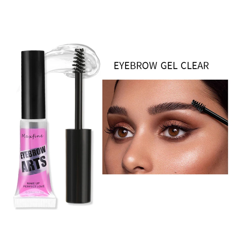 Crème liquide pour sourcils, transparente, imperméable, sans taches, longue durée