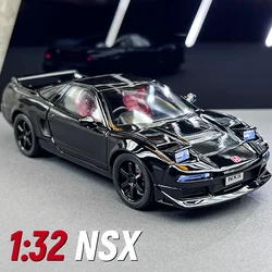 JDM-スーパーカーカーモデル,1:32スケールのおもちゃ,収集品,音と光,誕生日プレゼント