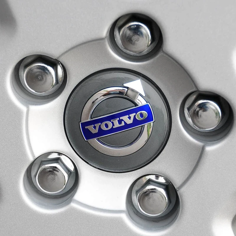 4 قطعة 64 مللي متر سيارة عجلة مركز قبعات محور غطاء شارة اكسسوارات السيارات لفولفو Rdesign AWD C30 C70 S40 S60 S70 S80 S90 V40 V50 XC60 #6