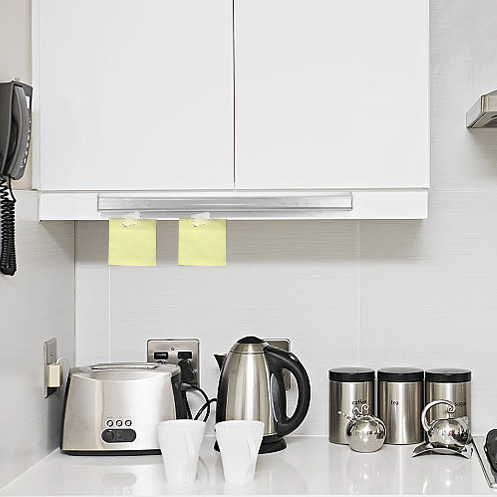 

Single Restaurant Holder 40cm Self Adhesive Slide Check Rack Kitchen Receipt Restaurant Receipt Holder Organizer