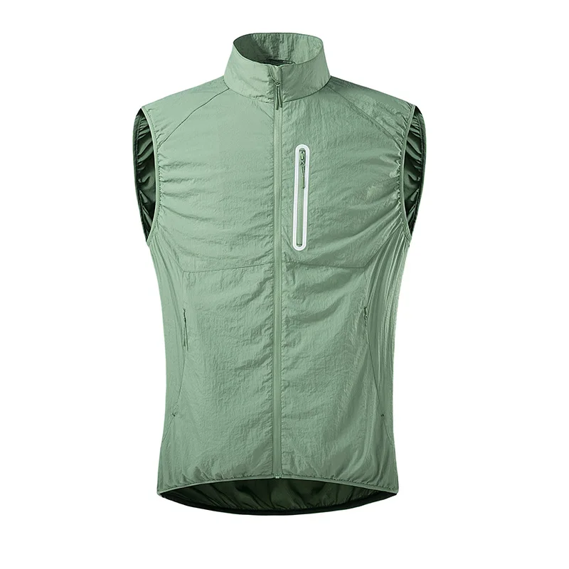 New Ice Silk Vest Fashion Outdoor All Match Couple Vest Men Women Same Style Simple Classic Vest Waistcoat Couple Classic Vest