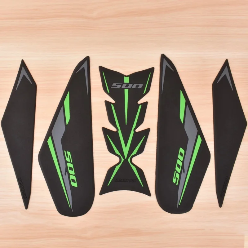 

Для Kawasaki Z500 Ninja500 бак тяговая накладка боковая газовая топливная наколенница наклейка для Ninja Z 500 SE 2024 2025 наклейки на мотоцикл