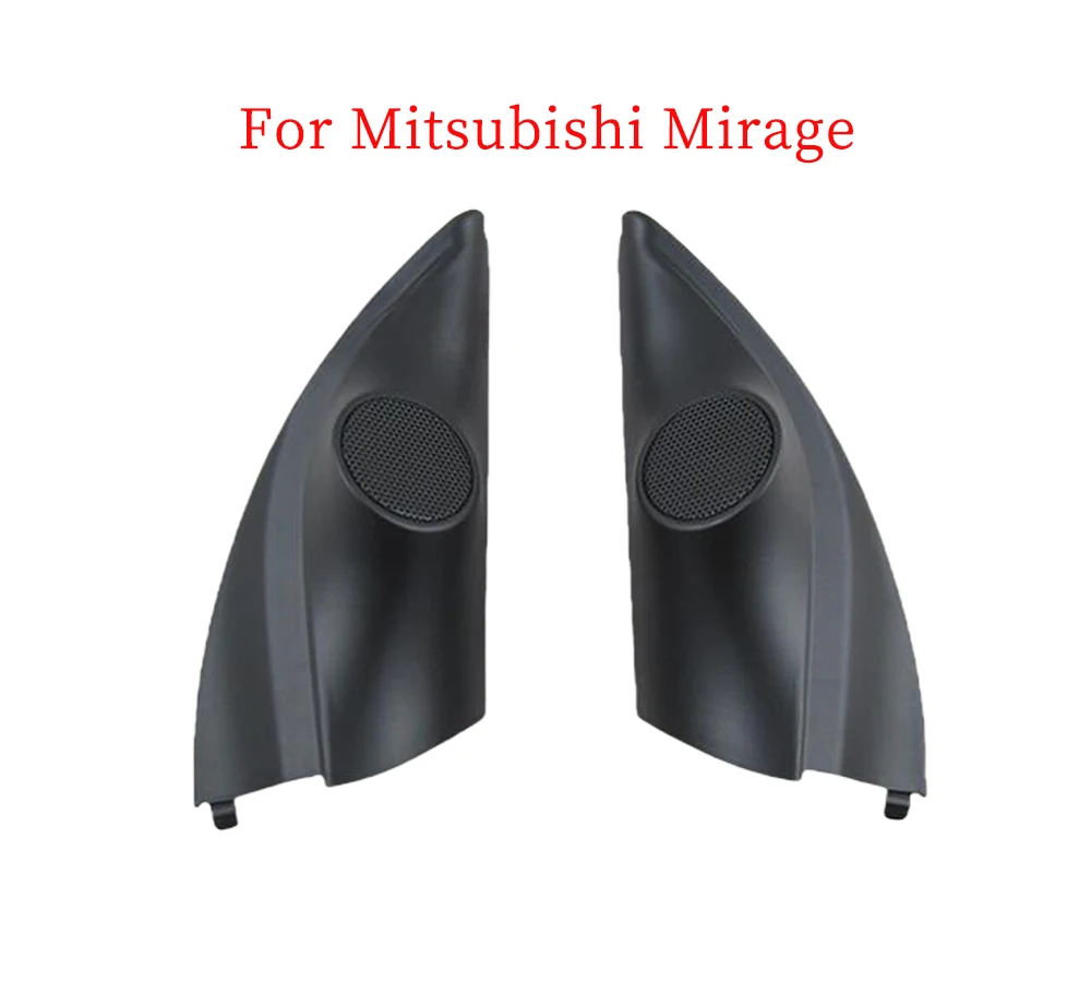 

2PCS For Mitsubishi Mirage Car Tweeter Refitting Audio Door Angle Gum Speaker Cover Boxes Mounts