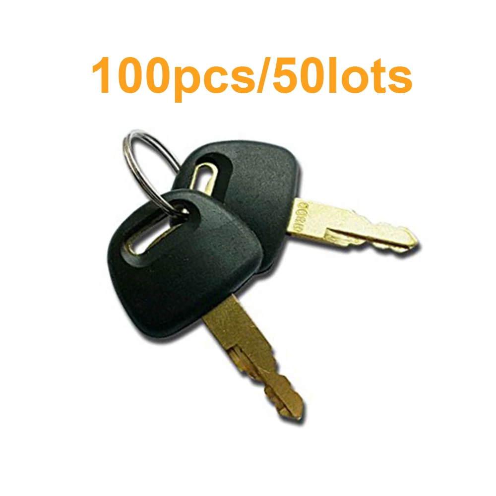 100Pcs/50 lots H800 Heavy Equipment Ignition Key Switch for Hitachi ZX Excavator Key Switch EX-1 EX-2 EX-3 ZX-1 ZX-2 ZX-3