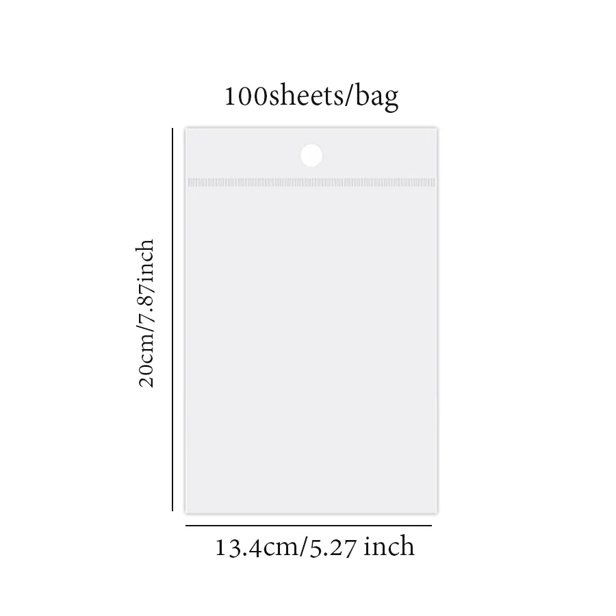 Mr Paper 300Pcs/bag Evening Breeze Chronicle Series Letterpress Embossed Sticky Note Cardstock Creative Handbook Material DIY