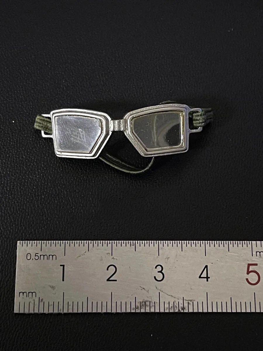 1/6 Soldaat Militaire Politie Metalen Wind Spiegel Bril Model Speelgoed Accessoires Fit 12 ''Action Figure Pop Op Voorraad