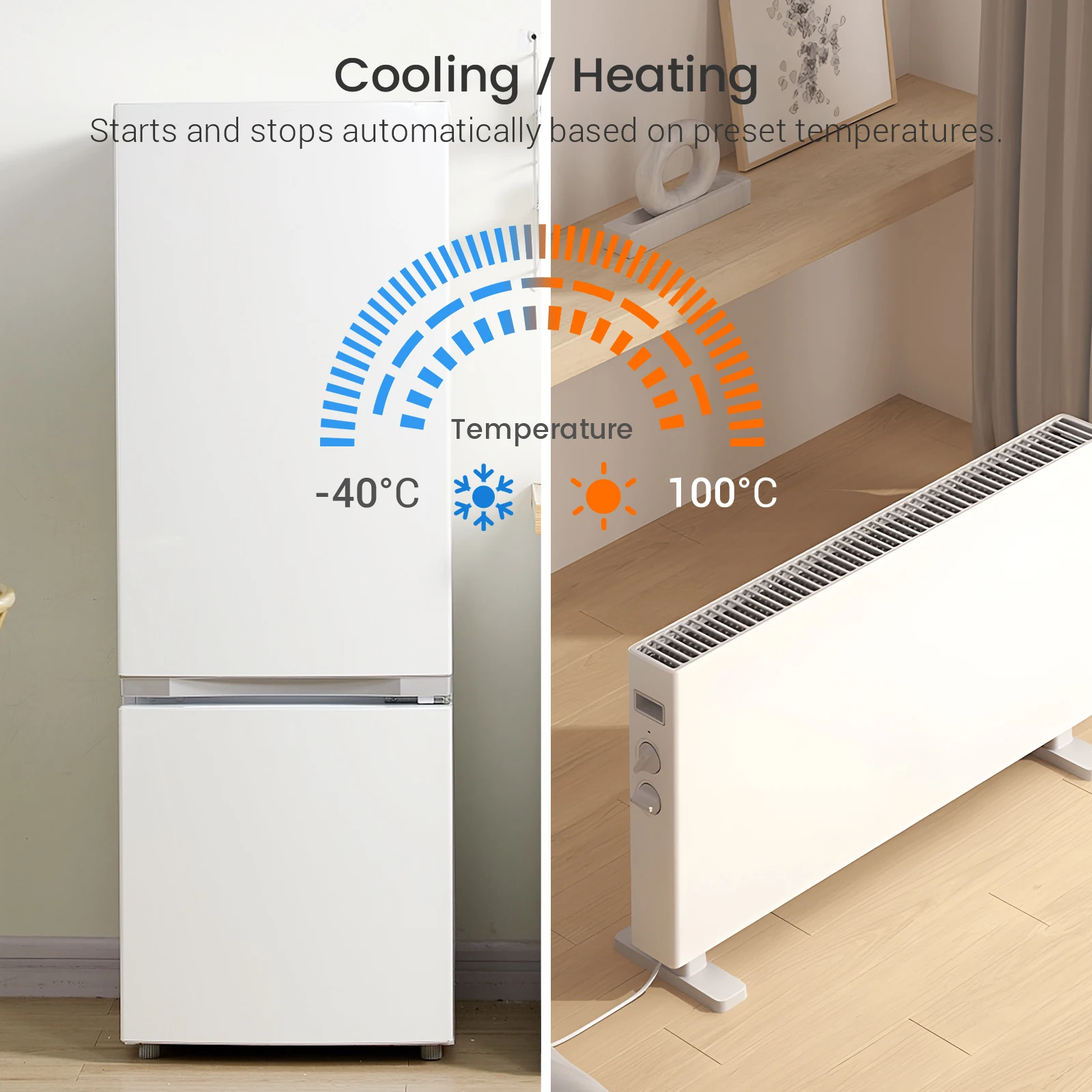 Imagem -04 - Inkbird-termostato de Temporizador Plug-in Controlador de Temperatura Aquecimento e Resfriamento Programáveis Suporte a Modos Operacionais C216t