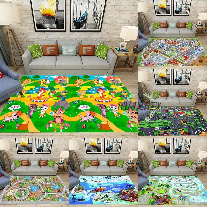 

Children's Carpet Development Mat Foam Baby Play Mat Toys Play Jigsaw Carpet Household Goods Rugs for Bedroom Decoration Home