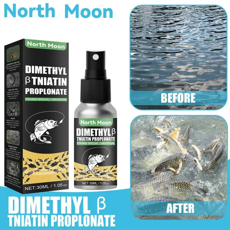 Fishing Baits Attractant Spray, Liquid Attractant, Natural Scent Drag for Sea River and Freshwater Fish, Effective Attract Lures