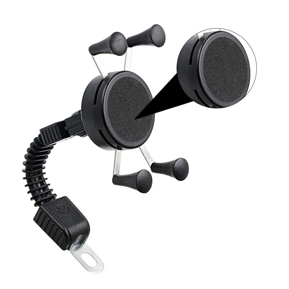 

Ударопрочный держатель для телефона на мотоцикл, X-образный кронштейн для крепления на квадроцикл/электромобиль, устойчивый к высоким температурам и коррозии