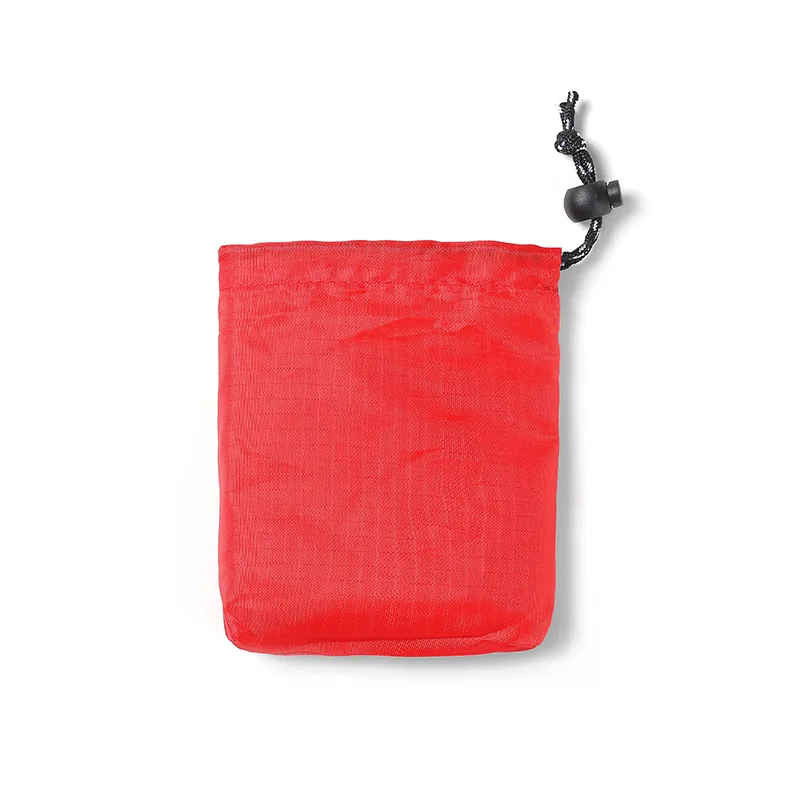 Outdoor sundries storage bag Bundle mouth Camping travel small items Pumping storage Packaging Red sundries bag