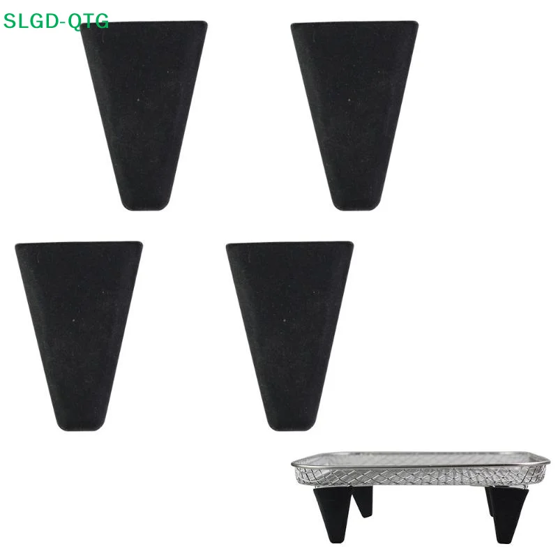 

4/6/8Pcs Dewatering Rack Buffer Pad Air Fryer Silicone Feet Steam Protector For Dehydrator Racks Tabs Silica Gel Tray Bumpers