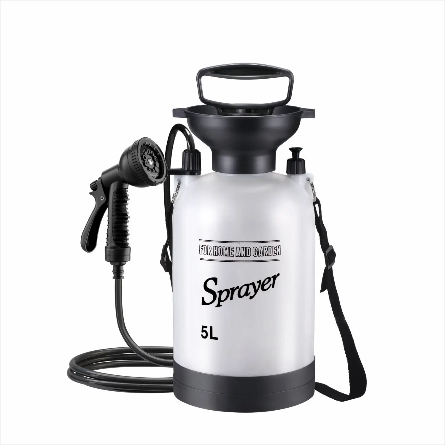 5L Portable Shower for Outdoor Camping - Surf Rinse Kit - Beach Shower Pump - Manual Air Pump