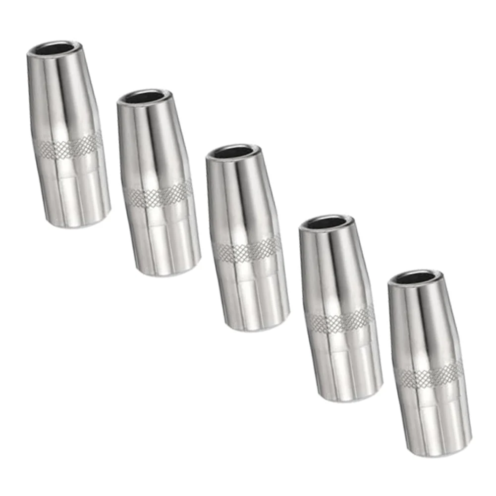 

5 шт. конические насадки для сварочной горелки MIG, диаметр отверстия 12 дюймов, резьбовое соединение 12 5 мм для сварочной горелки 250L PRO Curve 200