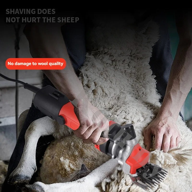 Imagem -04 - Electric Sheep Shears Clipper de Cabelo para Cabra e Alpacas Wool Scissor Farm Shearing Machine 13 Dentes 220v 110v Velocidades