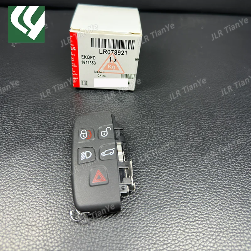 Remoto Keybox Botão Capa Habitação Kit de Reparação, Adequado para Range Rover Discovery 4, 5 Smart Key, LR078921, LR059384