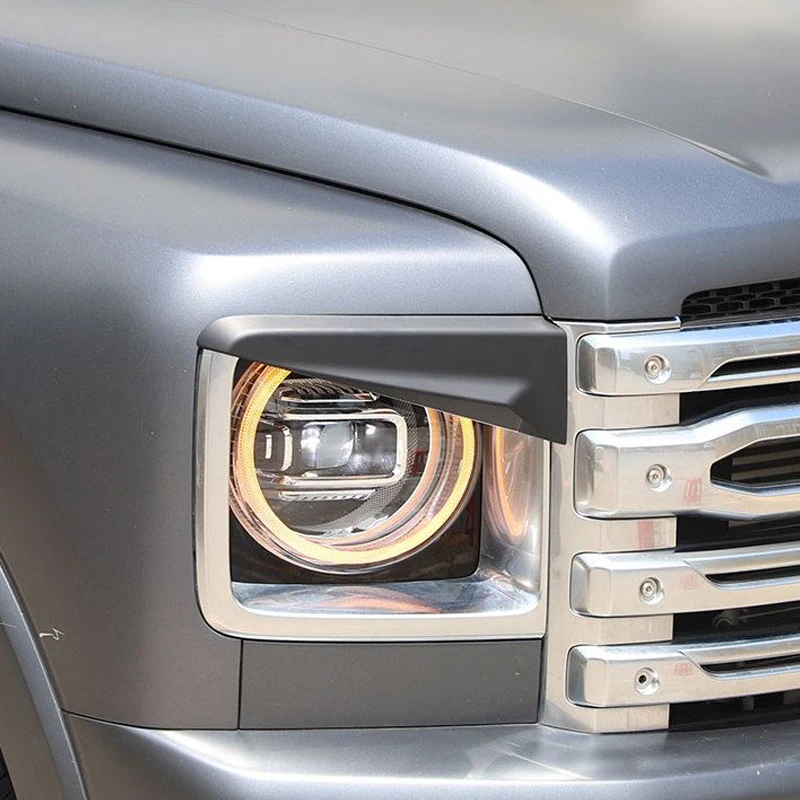 ل 24-25 هافال H9 ملصقات تزيين المصباح غاضب العين مصباح الحاجب ملصقات H9 تعديل الملحقات الإمدادات