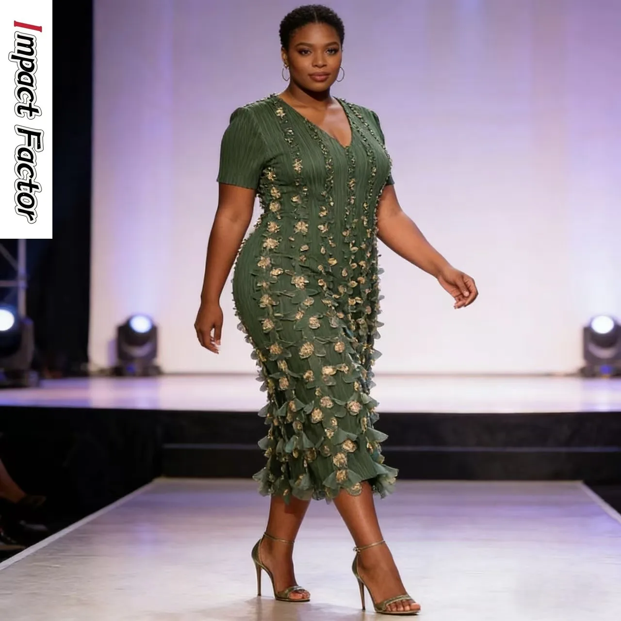 

Летнее элегантное платье Miyake: дизайнерское, объемное, с коротким рукавом, V-образным вырезом, длинное, женская одежда