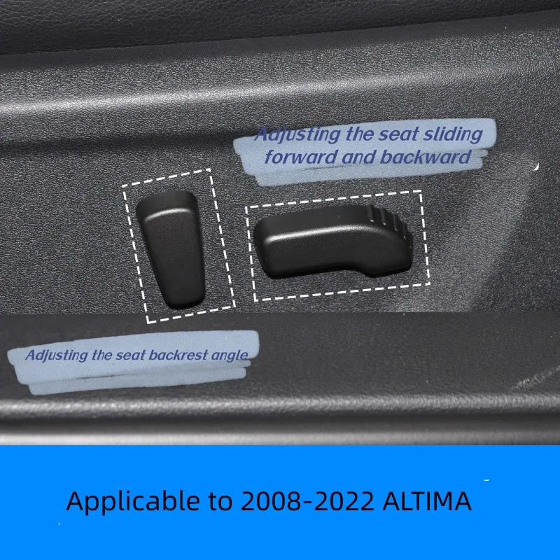 For NISSAN 2008-2025 ALTIMA Power Seat Adjustment Switch Button Backrest Handle Cover Seat Back Adjuster view 2