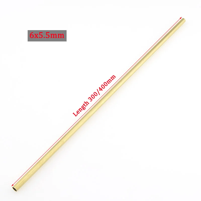 High Quality 4/4.76mm Brass Tube Shaft Sleeve for 4/4.76mm 3/16'' Flexible Shaft Flex Cable Alxe RC Boat 1pc