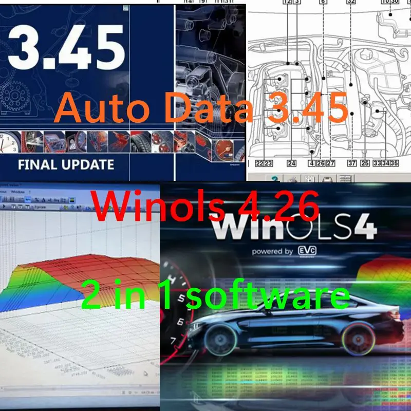 

Новинка Авто data3.45Update до 2014 + Winols 4,26 с 66 плагинами + программы Ecu + файл Damos 2020 все данные + Видео установки