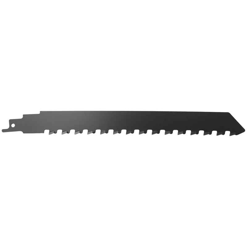 3X Reciprocating Saw Blade Carbide Tungsten Carbide For Cutting Porous Concrete, Fibre Cement, Brick 240Mm/9.45Inch