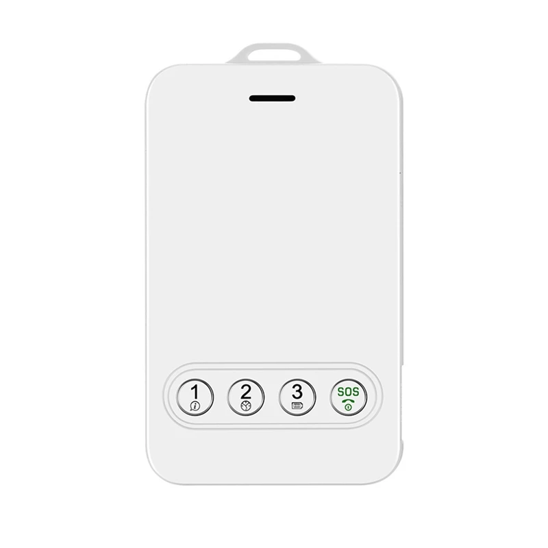 Smart Remote Control Two-Way SOS Call Worker Student Elderly Bag Luggage Anti-Lost Tracking Locator ID Tag 4G