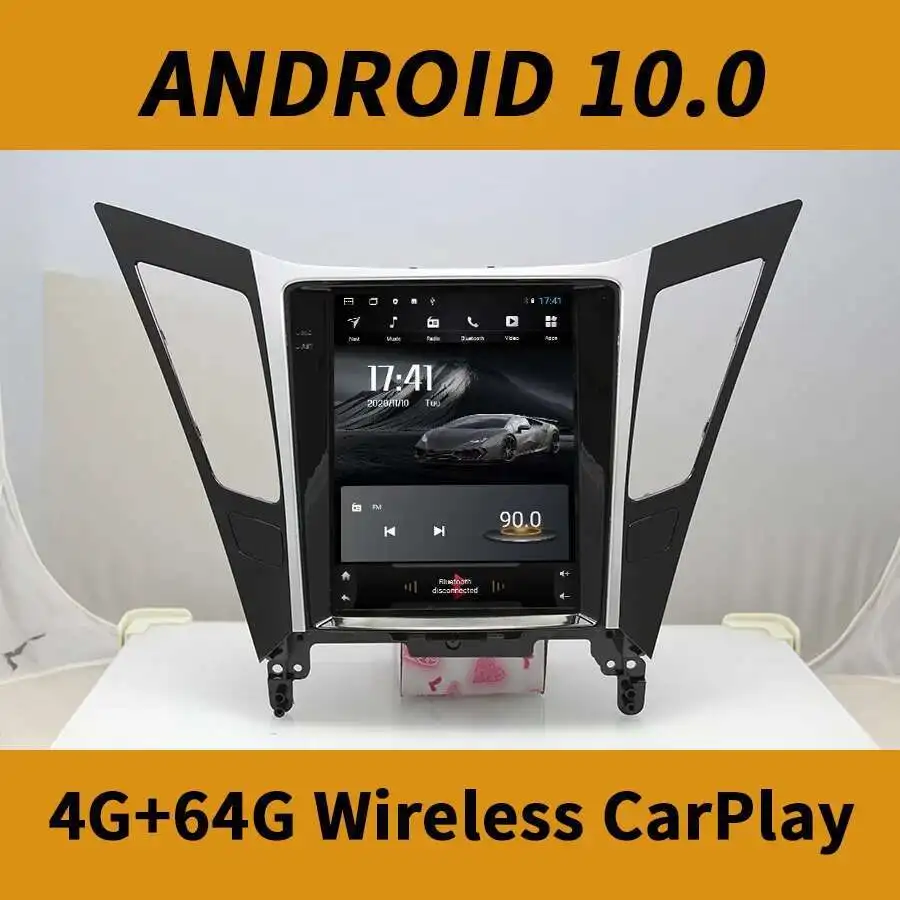 Vertical Screen Car Radio Multimedia Player For Hyundai Yf Sonata Hybrid Android Video GPS Autoradio 2Din6GB RAM 256GB ROM