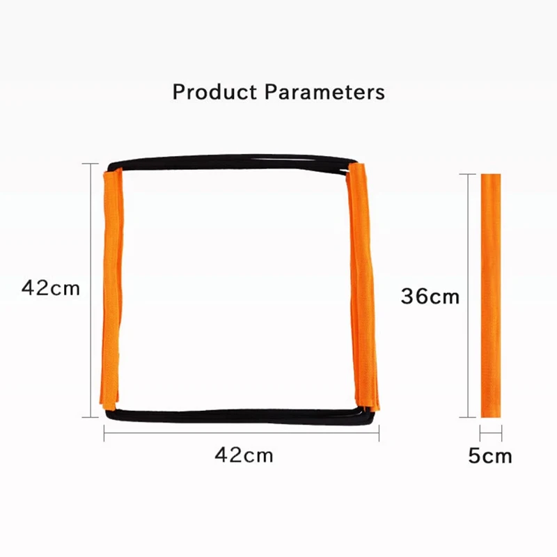 Dual-Purpose-Fußball training Sprung leiter multifunktion ale Agility-Leiter Geschwindigkeit strain ing Koordination Fuß arbeit Fußball ausrüstung
