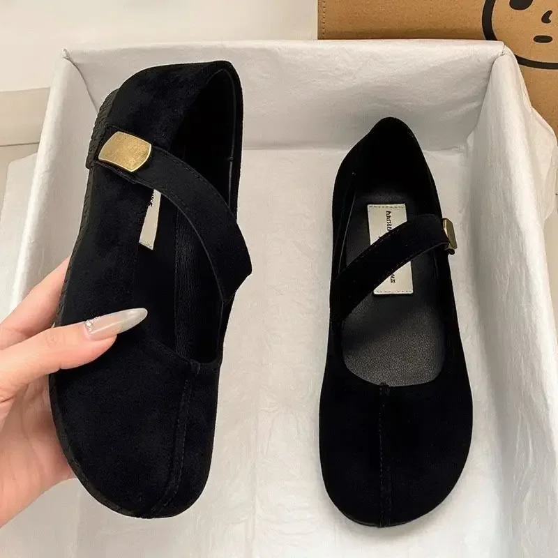 2026 Neue Leopardenmuster Damen Mary Jane Schuhe Modische Flache Slip-On Schuhe Damen Casual Weichsohlen Oma-Schuhe – Detail 5