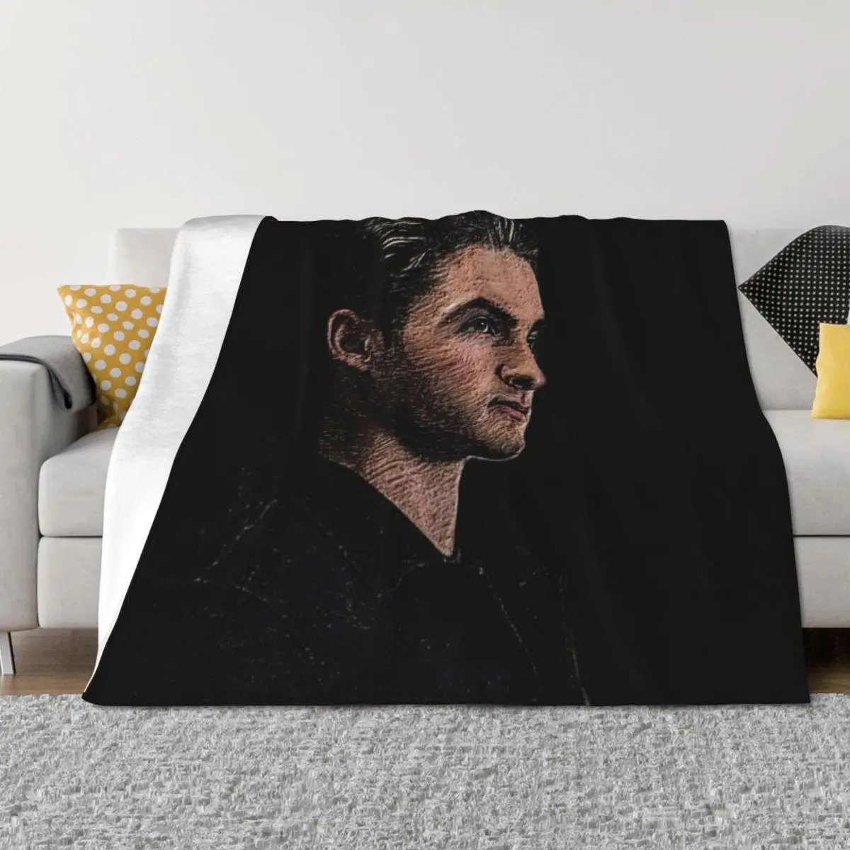 

theo raeken Throw Blanket Decorative Sofas Soft Plush Plaid Vintage warm winter Blankets