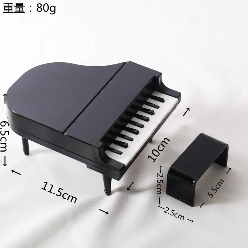 Upright Black and White Piano Set, Mini Furniture Model, Scene Shooting Props, Miniature Toys, Small Scale Piano Ornaments