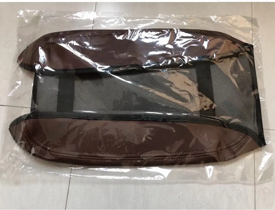 Microfibre Leather Center Armrest Box Case Cover For Toyota Land Cruiser 200 LC200 2008 2009 2010 2011 2012 -2019 Car Interior