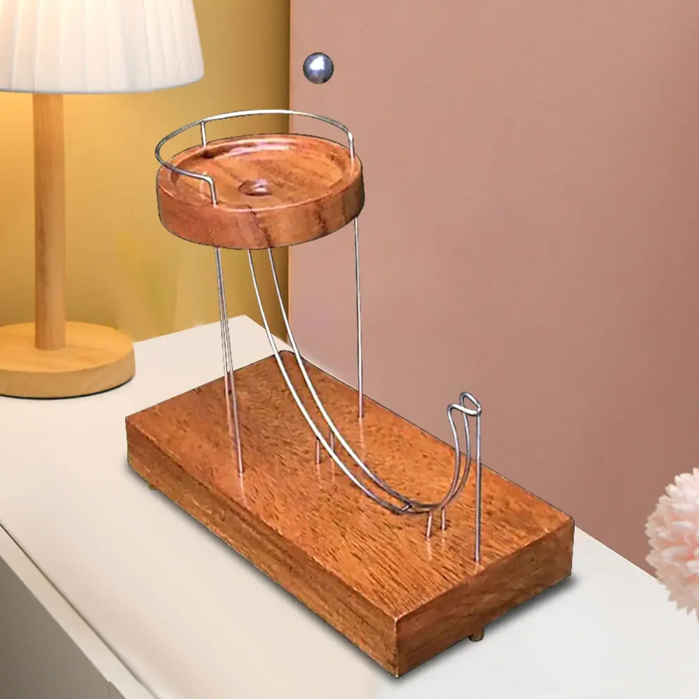 Perpetual Marble Machine Creative Marble Machine Kinetic Art Perpetual Motion Machine Miniature Table Home Decoration