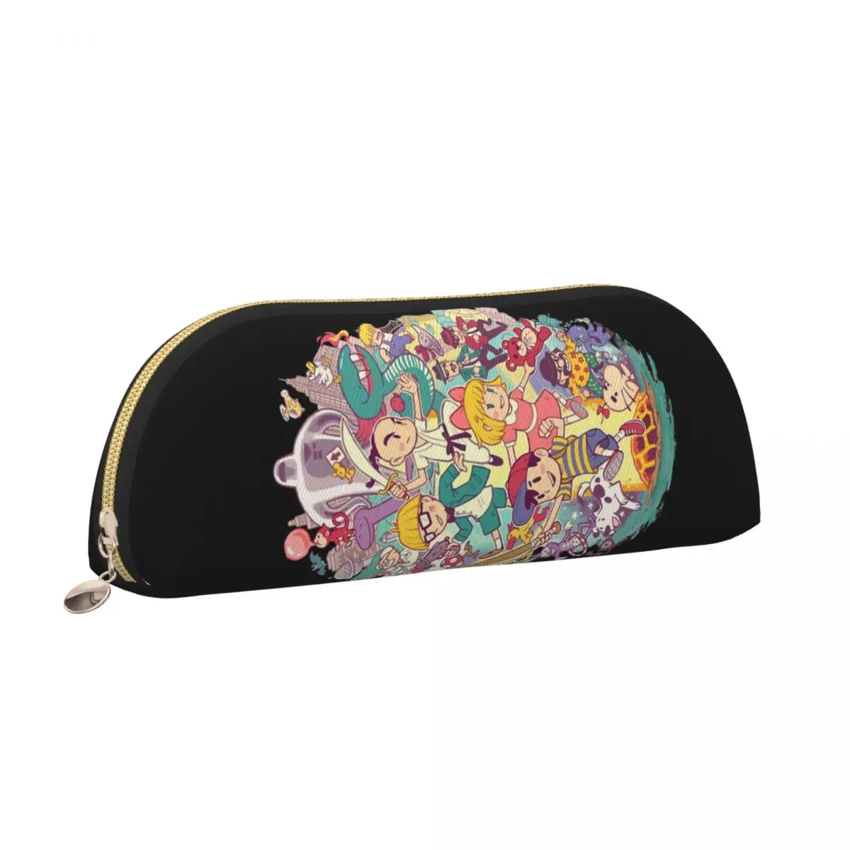 

Классические пеналы Earthbound, пенал для хранения канцелярских принадлежностей, большая коробка для ручек, сумка-карандаш для студентов, подарки