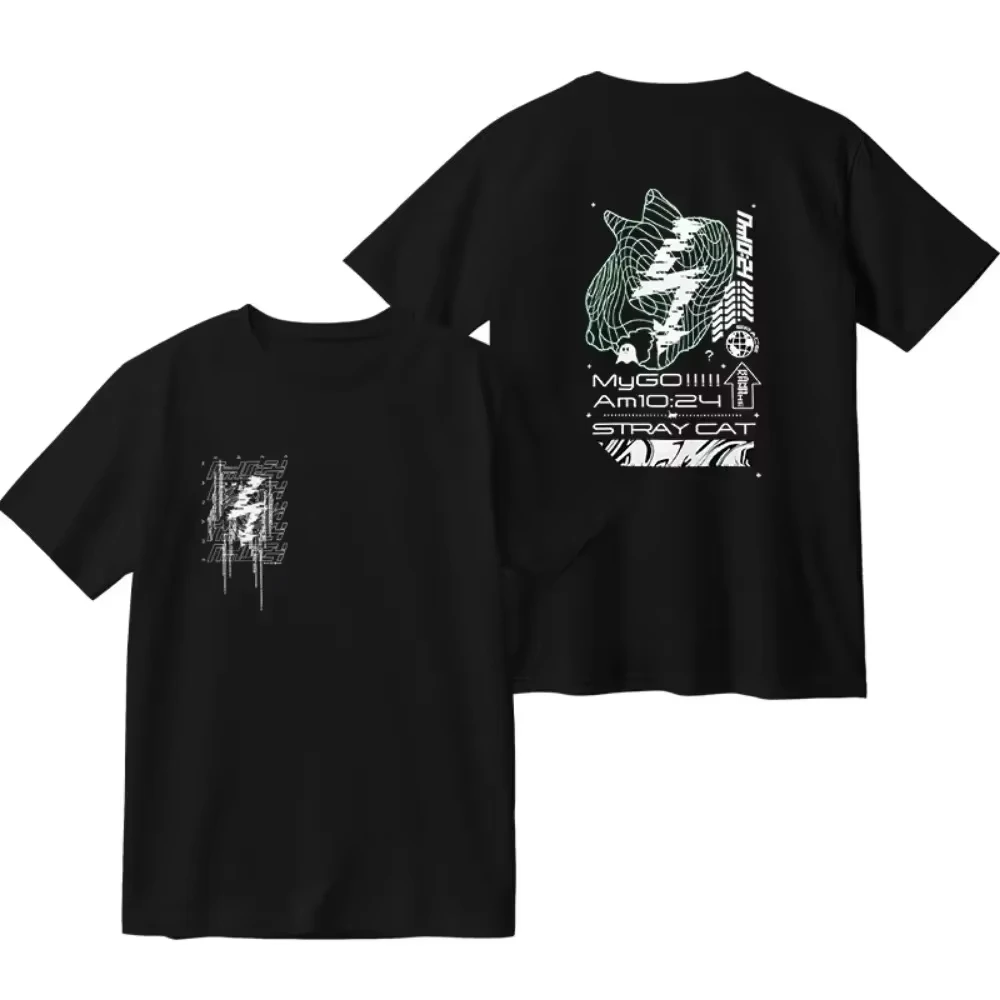 BanG Dream! Oversized Unisex T Shirt Streetwear Cotton New Retro Short Sleeves Graphic Print T-Shirt Women Men Harajuku Classic