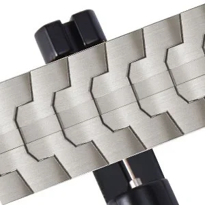 Pulseira magnética para relógio Samsung Galaxy, pulseira em aço inoxidável, pulseira ultra, metal high-end, 47mm