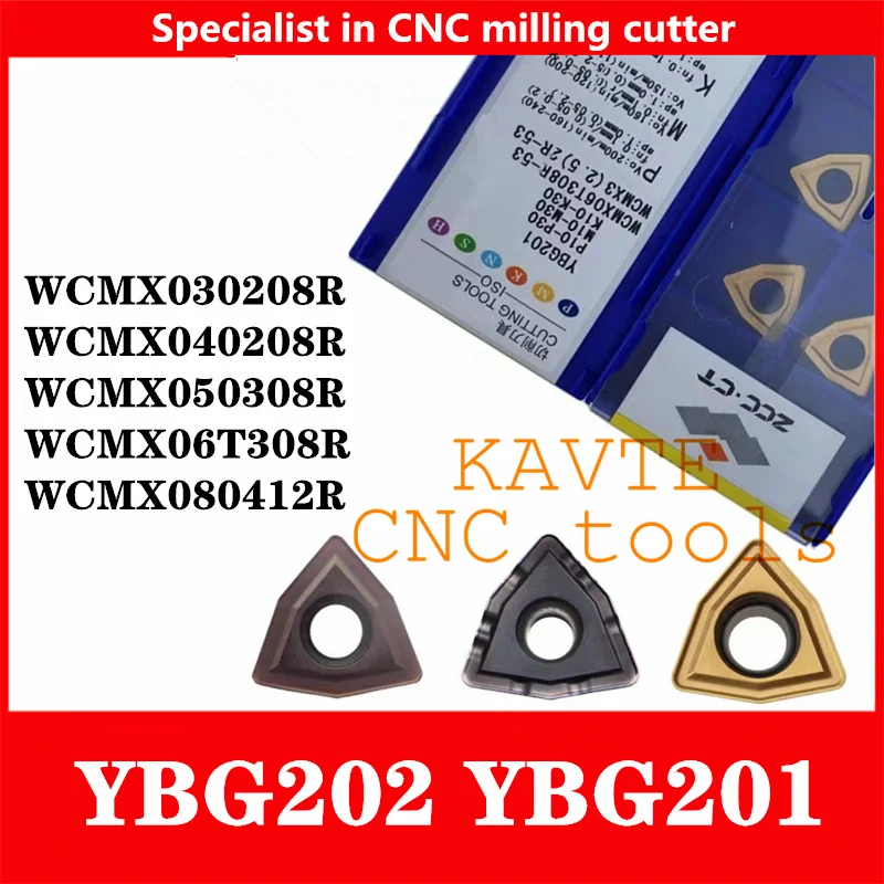 WCMX030208R WCMX040208R WCMX050308R WCMX06T308R WCMX080412R YBG201 -53 YBG202 -PG YBG202 Cutting Blade, U Drill Carbide Insert