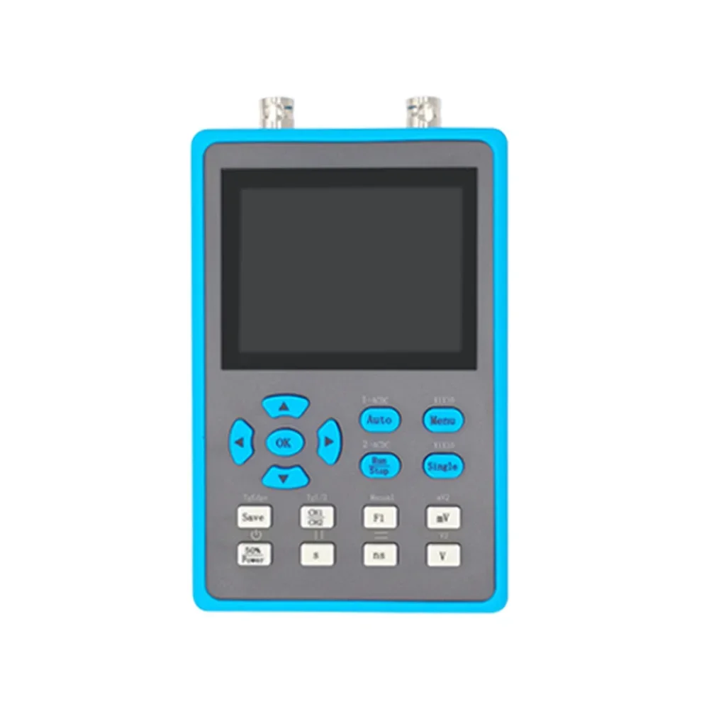 High Performance Fully Automatic Dual Channel Handheld Portable Digital Oscilloscope 120M Bandwidth 500M