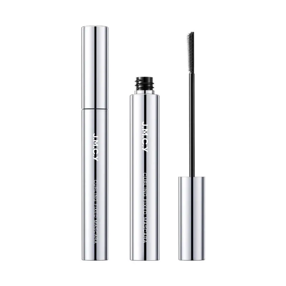 Extensions de cils liquides Mascara tube Mascara allongeant brosse mince pour cils définis sans grappes Mascara lavable noir marron