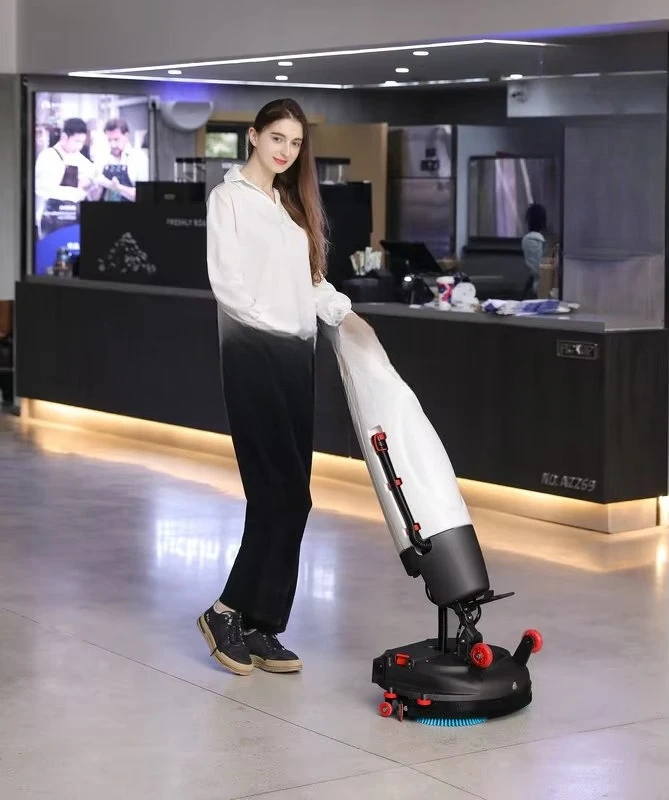 مجفف تنظيف واسع، معدات تنظيف احترافية، منظف أرضيات أوتوماتيكي، محركات صناعية قوية