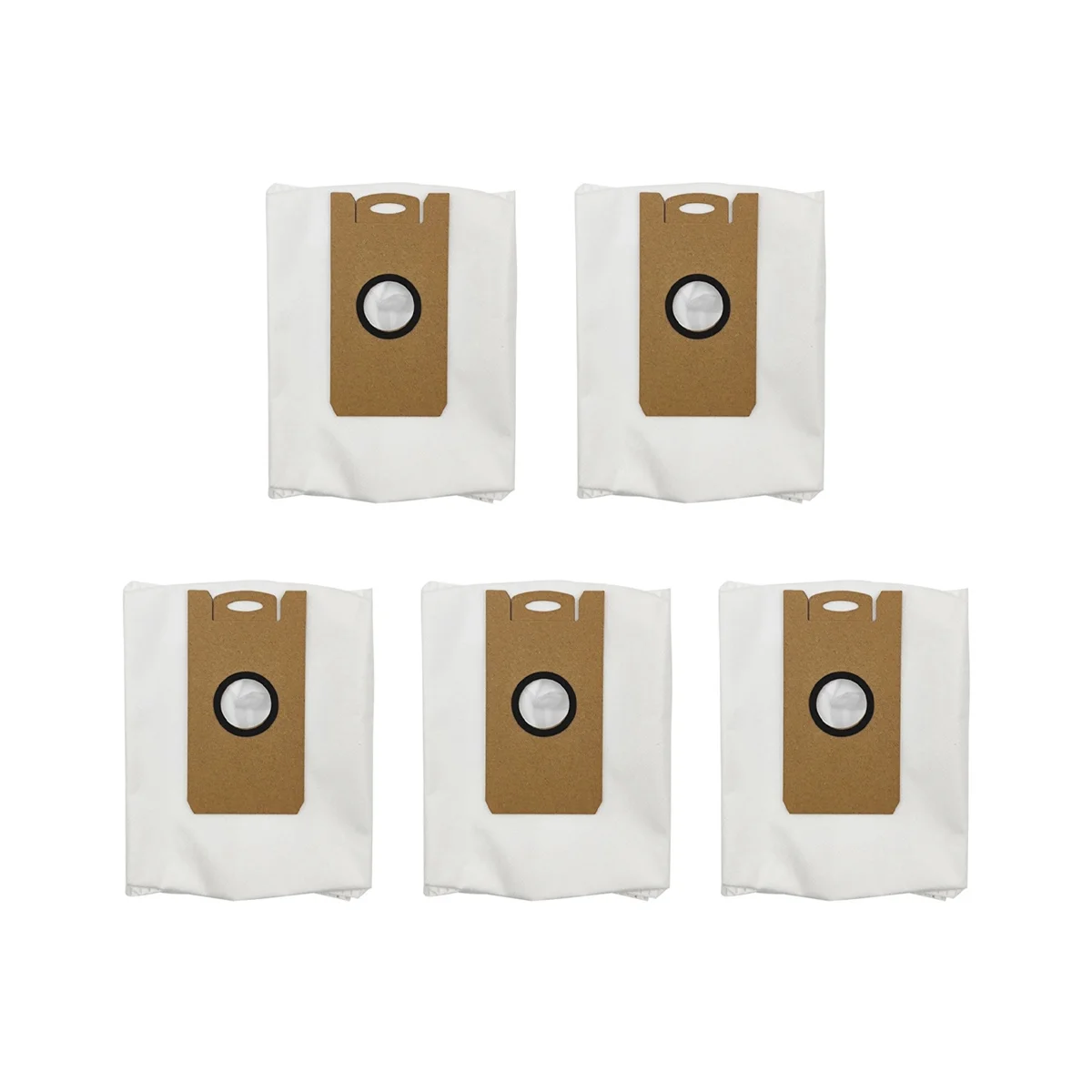 Sacos de pó aspirador para Lydstro W2 Robot, Peças sobressalentes, Acessórios substituíveis, 5pcs