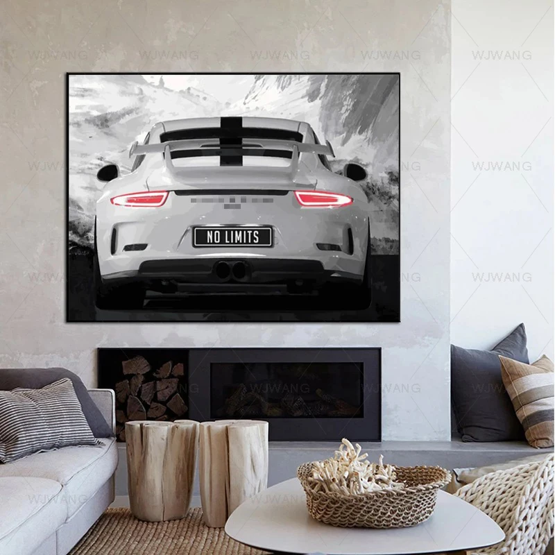 

Luxury Car Poster Modern Fashion Wall Art Pictures Inspirational Posters and Prints for Canvas Painting Living Room Home Decor