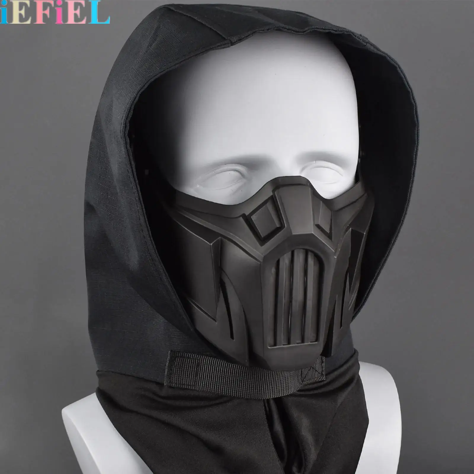 

Men Abrasion-resistant Hats Breathable Sun-protection Night Headgear Balaclava with Mask for Outdoor Activities