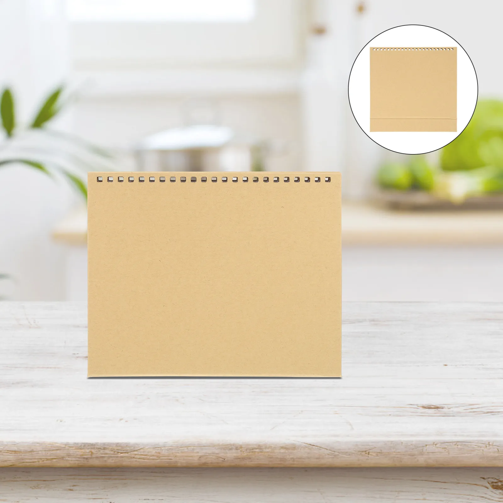 

Набор из 12 штук: Настольный календарь DIY с высококачественной основой и устойчивой подставкой для декора дома и офиса, планирования.